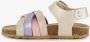 Braqeez leren meisjes bio sandalen pastelkleuren Beige - Thumbnail 3