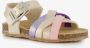 Braqeez leren meisjes bio sandalen pastelkleuren Beige - Thumbnail 5