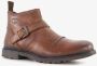 Bugatti leren heren boots bruin - Thumbnail 11