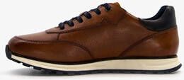 Bugatti leren heren sneakers cognac