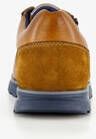 Bugatti leren heren sneakers cognac bruin