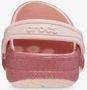 Crocs Baya Clog kinder klompen roze glitter - Thumbnail 2