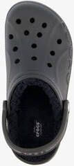 Crocs Baya Lined dames klompen gevoerd zwart