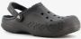 Crocs Baya Lined dames klompen gevoerd zwart - Thumbnail 4