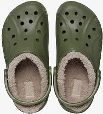 Crocs Baya Lined heren klompen gevoerd groen