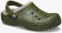 Crocs Baya Lined heren klompen gevoerd groen - Thumbnail 4