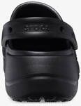 Crocs Baya Platform Clog dames klompen zwart