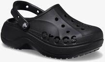 Crocs Baya Platform Clog dames klompen zwart