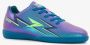 Dutchy Pitch zaalschoenen IC blauw Gymschoenen Uitneembare zool - Thumbnail 5