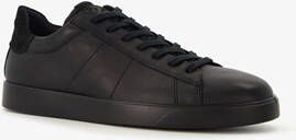 ECCO leren heren sneakers zwart