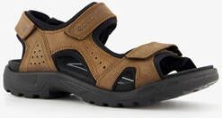 ECCO Onroads leren heren wandelsandalen bruin