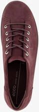 ECCO Soft 2.0 Classic leren dames sneakers rood