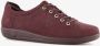 ECCO Soft 2.0 Classic leren dames sneakers rood Uitneembare zool - Thumbnail 13