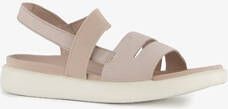 ECCO Yuma leren dames sandalen roze