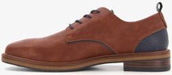 Emilio Salvatini heren veterschoenen cognac bruin