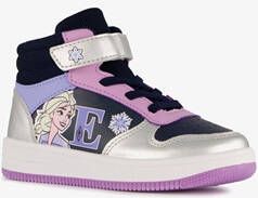 frozen hoge meisjes sneakers zwart roze