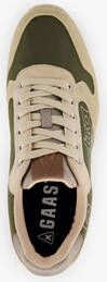 Gaastra heren sneakers beige groen