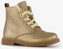 Groot gevoerde leren meisjes veterboots goud - Thumbnail 4