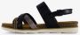 Harper Nova dames sandalen zwart goud - Thumbnail 3