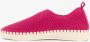 Hush Puppies Daisy dames instappers fuchsia roze Uitneembare zool - Thumbnail 3