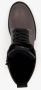 Hush Puppies dames metallic veterboots grijs Uitneembare zool - Thumbnail 4