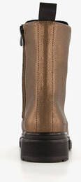 Hush Puppies dames veterboots brons