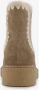 Hush Puppies gevoerde suede dames boots taupe Bruin Echt leer - Thumbnail 3