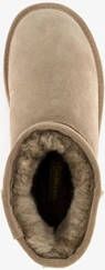 Hush Puppies gevoerde suede enkellaarsjes beige