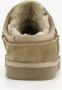 Hush Puppies gevoerde suede heren pantoffels taupe Bruin Sloffen Echt leer - Thumbnail 4