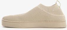 Hush Puppies lage dames sok sneakers beige