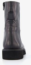 Hush Puppies leren dames boots zwart