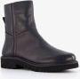 Hush Puppies leren dames boots zwart - Thumbnail 4