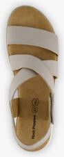 Hush Puppies leren dames sandalen beige