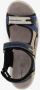 Hush Puppies leren dames sandalen beige blauw - Thumbnail 4