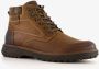 Hush Puppies leren heren veterboots bruin Uitneembare zool - Thumbnail 5