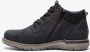 Hush Puppies leren heren veterschoenen blauw Echt leer Uitneembare zool - Thumbnail 3