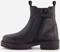 Hush Puppies leren kinder Chelsea boots zwart