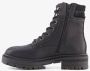 Hush Puppies leren veterboots zwart - Thumbnail 3