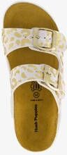 Hush Puppies meisjes bio slippers wit goud