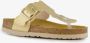 Hush Puppies meisjes bio teenslippers goud - Thumbnail 4