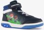 Minecraft hoge jongens sneakers met lichtjes blauw Uitneembare zool - Thumbnail 4