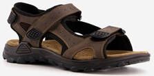 Mountain Peak leren heren sandalen bruin