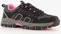 Mountain Peak leren wandelschoenen categorie A Zwart Extra comfort Memory Foam - Thumbnail 5