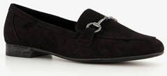 Nova dames loafers met gesp zwart