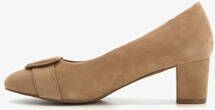 Nova dames pumps met gesp taupe