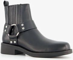 Only Shoes lage dames biker boots zwart