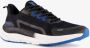 Osaga heren hardloopschoenen zwart blauw Extra comfort Memory Foam - Thumbnail 5