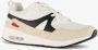 Osaga heren sneakers met airzool beige wit - Thumbnail 5