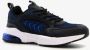 Osaga Rex kinder sportschoenen zwart blauw Uitneembare zool - Thumbnail 5