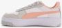 Puma Carina Street leren sneakers wit roze Meisjes Leer Meerkleurig 36 - Thumbnail 8